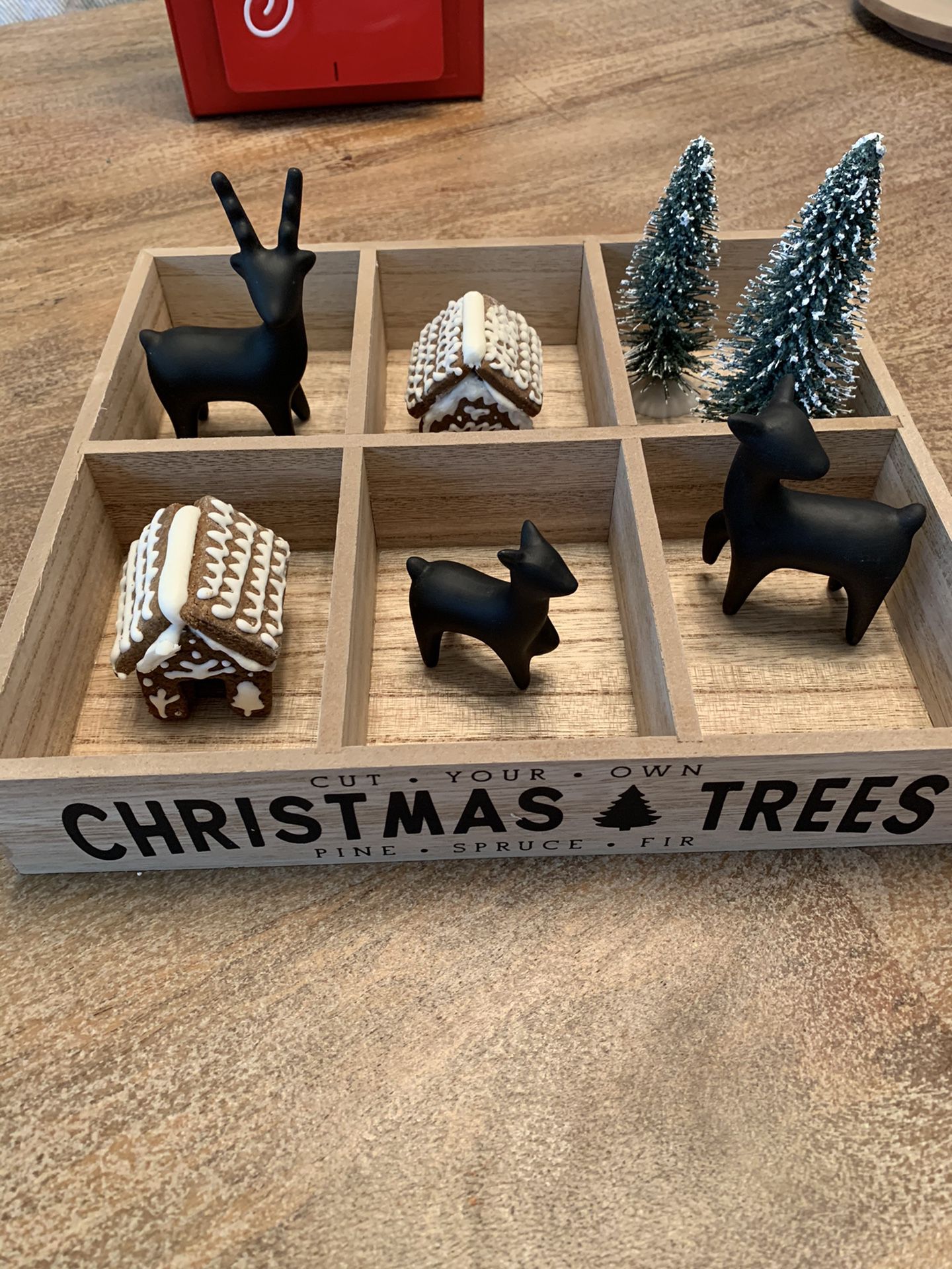 Target Christmas Wood Display
