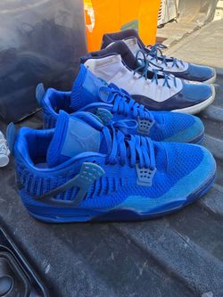 Jordan 4 flight knit... Jordan 11       SIZE 14