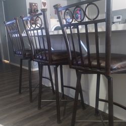 3 Barstools For Sale