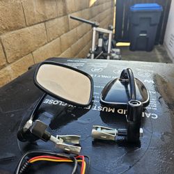 Bar End Mirrors 7/8 Handlebars Handlebar
