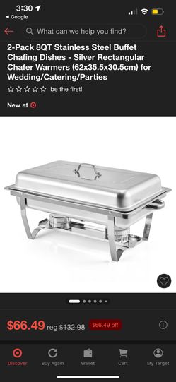 STAINLESS STEEL CHAFER