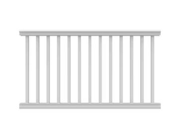 White Vinyl Railing