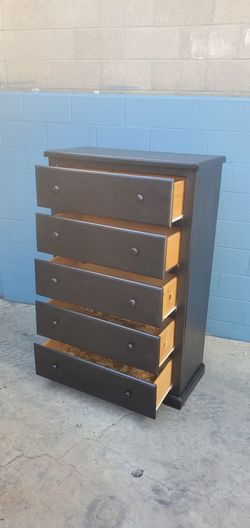 Big Wooden Dresser 58 Inches Tall And 38 Inches Wide 