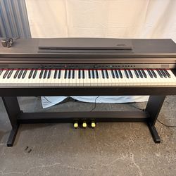Artesia DP-10e Digital Home Piano Black 88 Keys Layer Split Reverb Chorus Duet