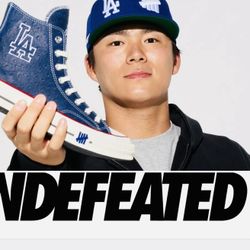 Converse x Undefeated x Los Angeles Dodgers ( Brand New )