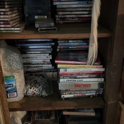 100s Of DVD And CDs 