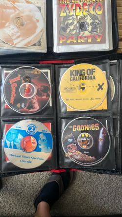 Miscellaneous music and movies 3 binders