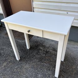 White Table
