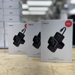 Portable Charger And Apple Watch Charger 