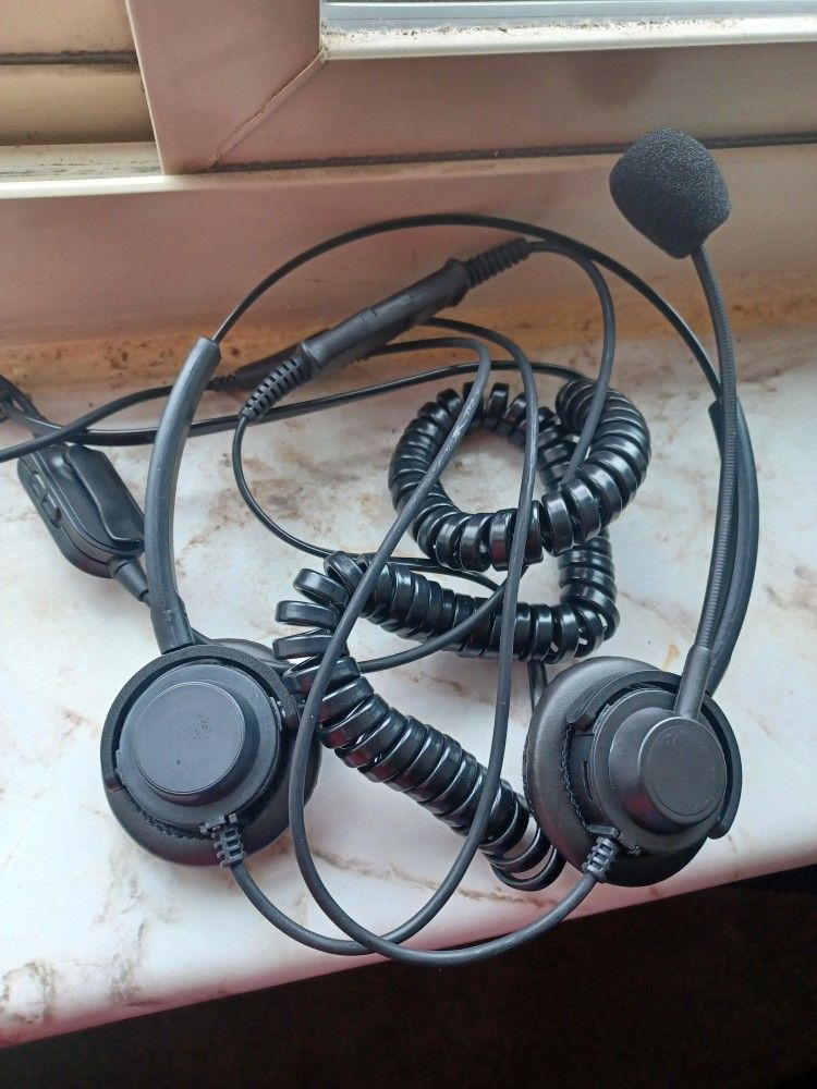 Phone Headset With Mic, Smart Clip