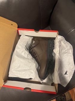 Nike Air Max  Boot Brown Leather Sneakers