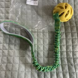 Brand New Dog Ball On A Rope Toy