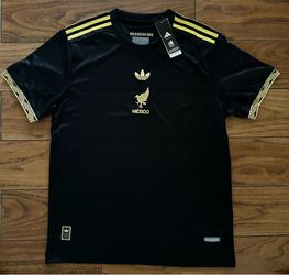 Brand new Mexico black jersey negro LARGE grande