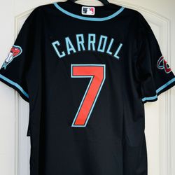XL + 2XL - DBACKS #7 CORBIN CARROLL JERSEY