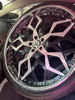24 Inch Rucci Rims And Tires 2500 Bolt Pattern 5 X120