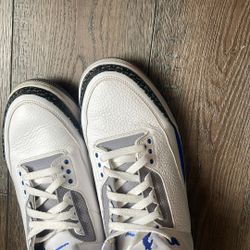 Jordan 3s ( Racer Blue ) Size 11