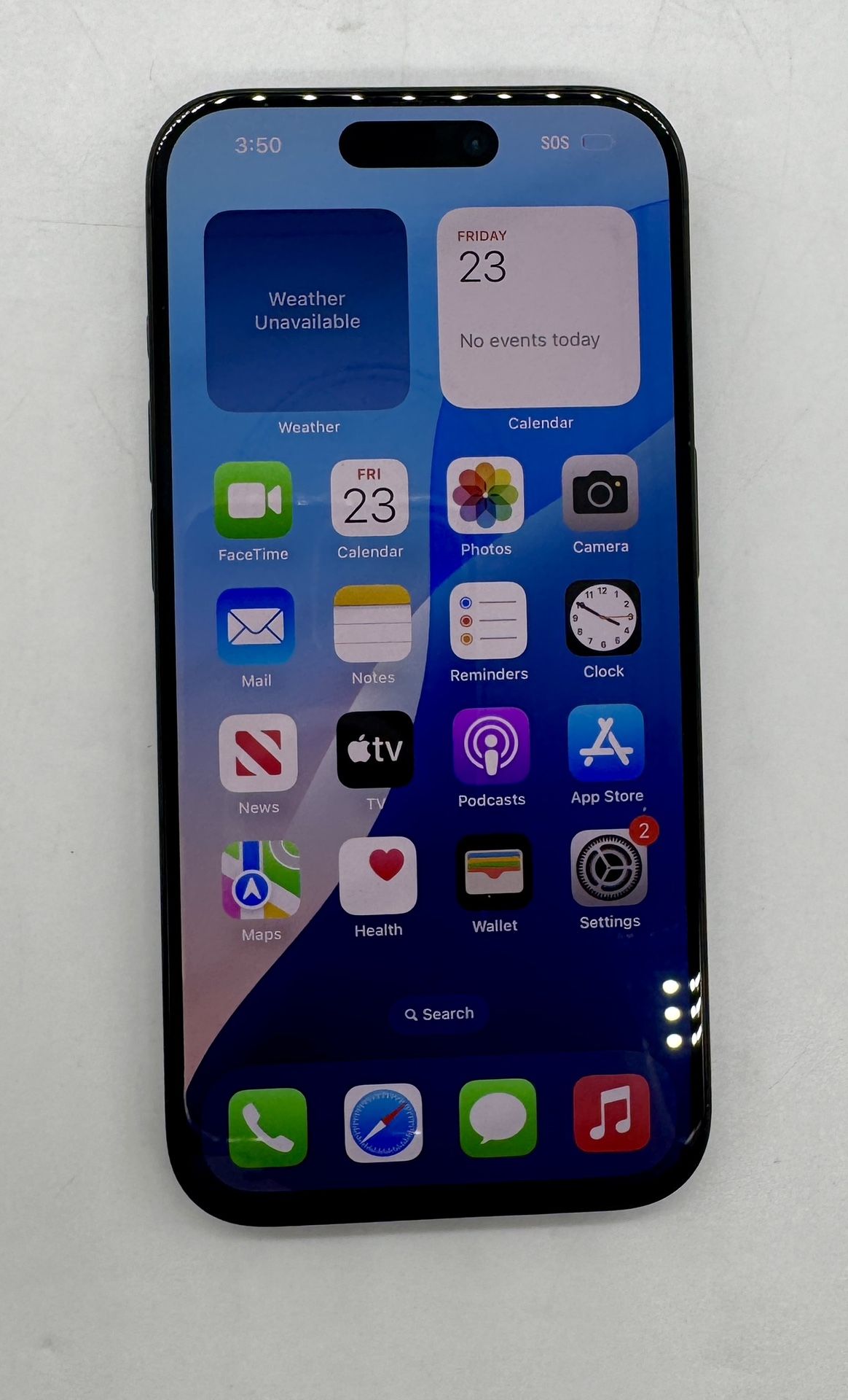 Apple iPhone 15 Pro 256GB Black - Unlocked MTQR3LL/A