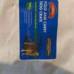 Fold And Carry Dog Crate