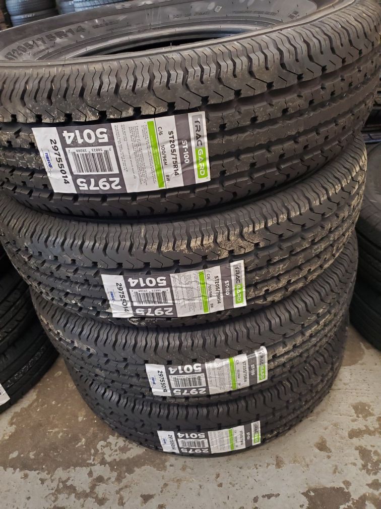 ST 205/75/14 trailer tires