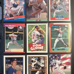 Tom Glavin Baseball Cards (9)