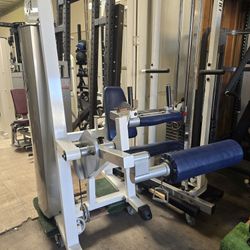 Tuffstuff leg curl gym equipment exercise fitness weight machine