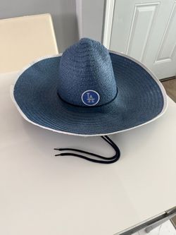 LA Dodgers Straw Hat Sombrero