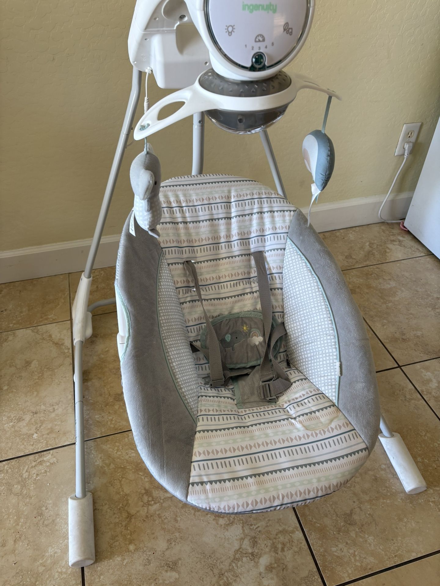 Ingenuity InLighten Baby Swing