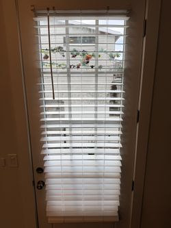 LEVOLOR Cordless Light Filtering Faux Wood Blinds