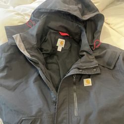 Xl Carhartt Black Rain Jacket
