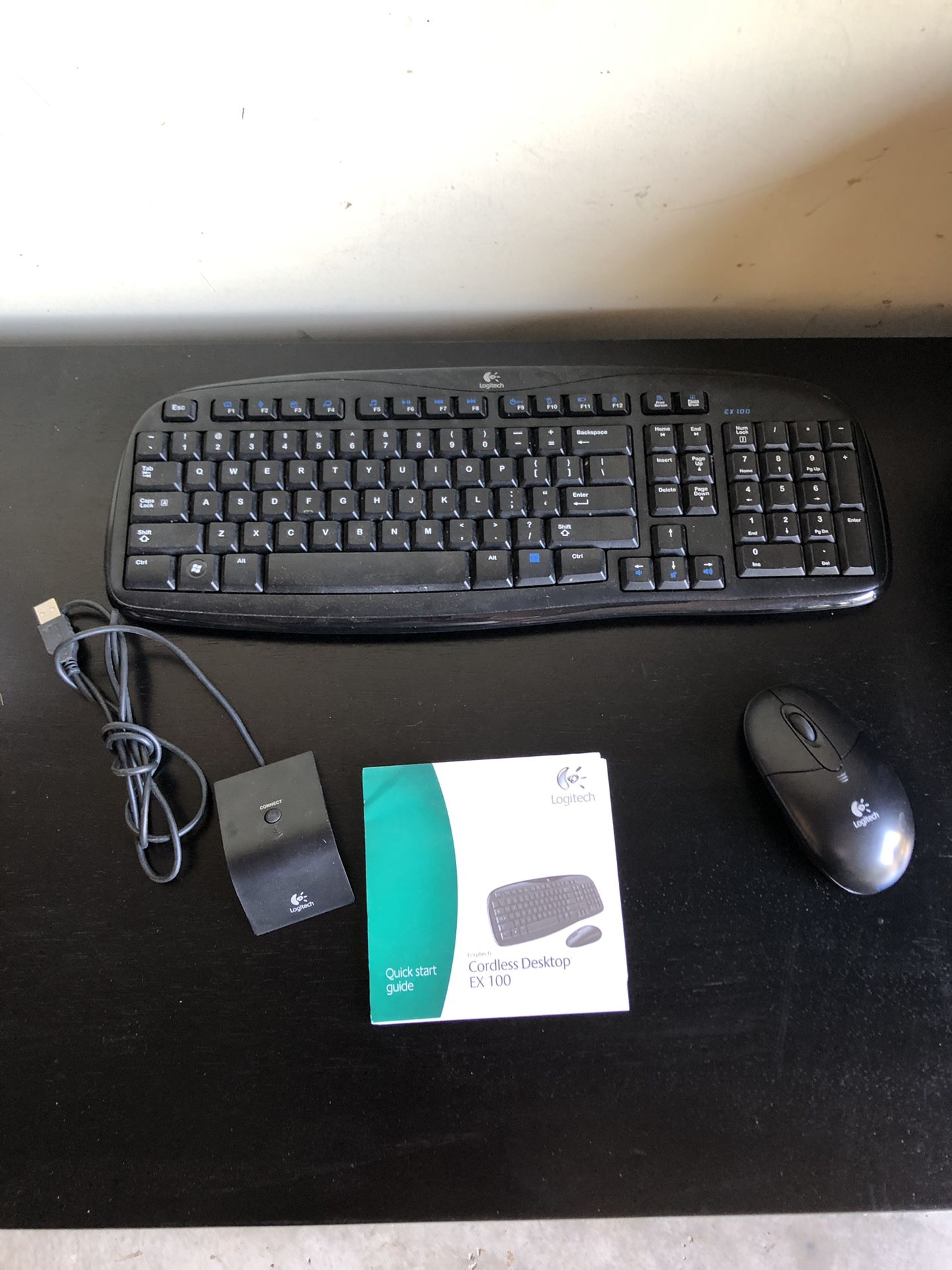Wireless keyboard and mouse. Excellent condition. $15