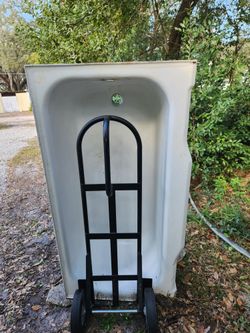 Old Cast Iron Bath Tub