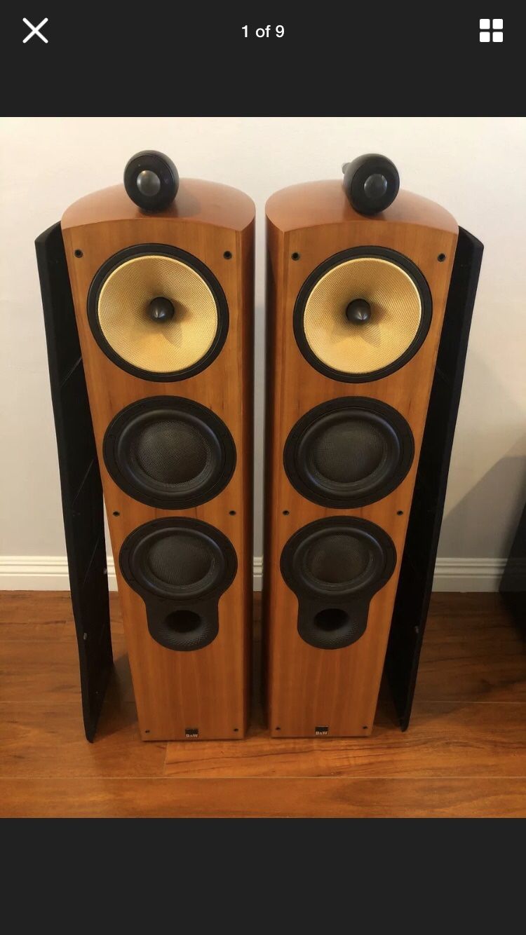 Bowers And Wilkins 804 S. In Gorgeous Sherry Wood Color