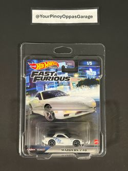 Hot Wheels - Premium Real Riders - Fast & Furious #1/5 - Mazda RX-7 FD  - (HKD22)