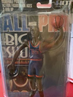 All Pro Big shot Patrick Ewing Figure VINTAGE TOY NEW ON CARD 