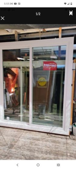 Milgard 68x78 retro fit sliding door ,left hand,