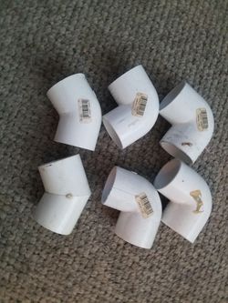 1 1/2" PVC elbows