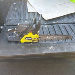 Ryobi Gas Powered Chainsaw