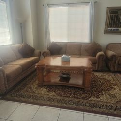 Sofa Set With Coffee Table 