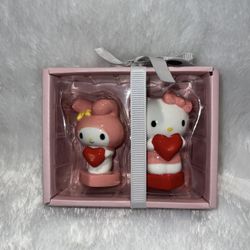 Hello Kitty/Melody Salt And Pepper Shakers 