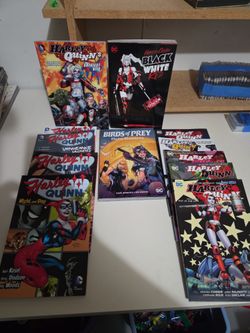 Harley Quinn DC Comics Graphic Novel Lot