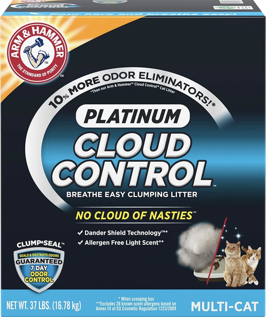 Arm and hammer cloud control litter hotsell
