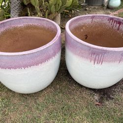 Huge Ceramic Pots-XL Ceramic Planters($250 each)