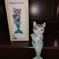 Mermaid Cat Sitter Statue by Cracker Barrel* New in box! - $15 (43612)
‹image 1 of 3›
Mermaid Cat Sitter Statue by Cracker Barrel* New!
