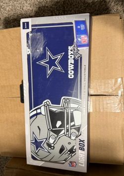 NIB Dallas Cowboys LED Lightbox Sign - SOAR NFL (Brand New!)