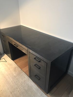 Office Desk Restoration Hardware La Salle Metal For In Restoration Hardware La Salle Metal