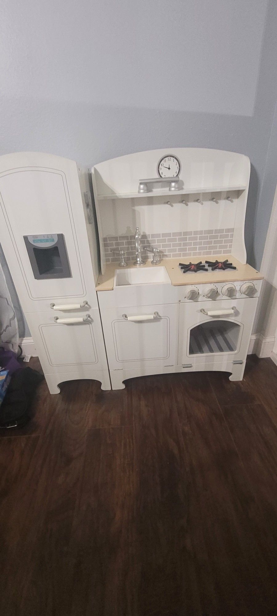 Wooden Kitchen Play Set