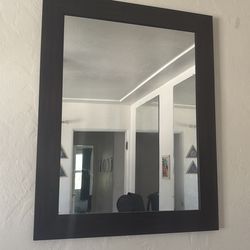 Brown mirror