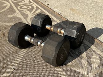 Set of 15 lb Fitness Gear Weights Dumbbells