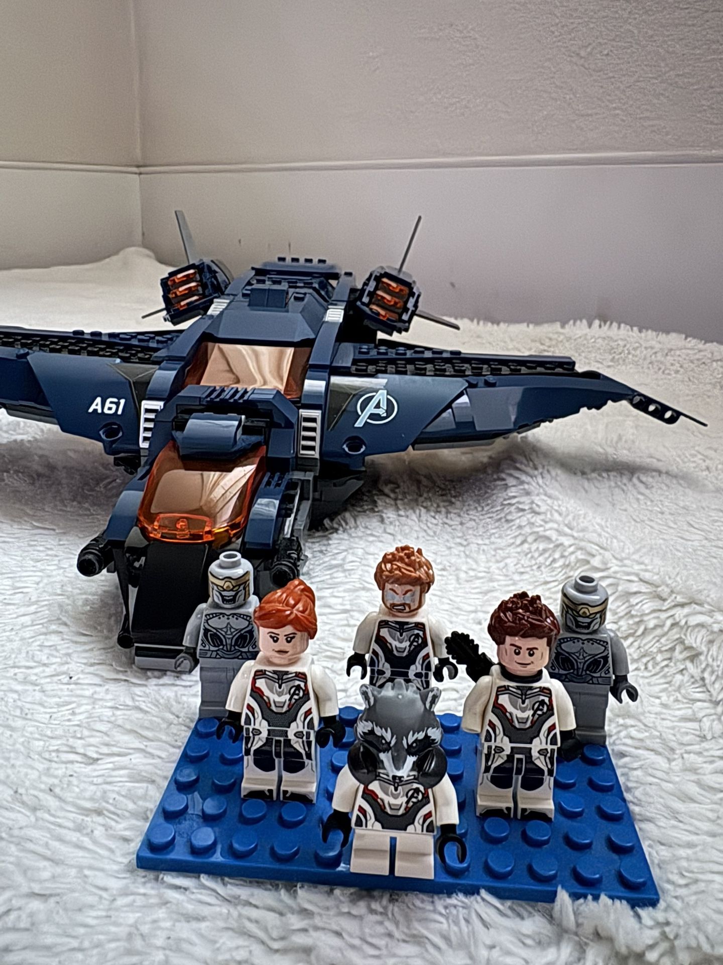 76126 LEGO Avengers Endgame Avengers Ultimate Quinjet (Incomplete)