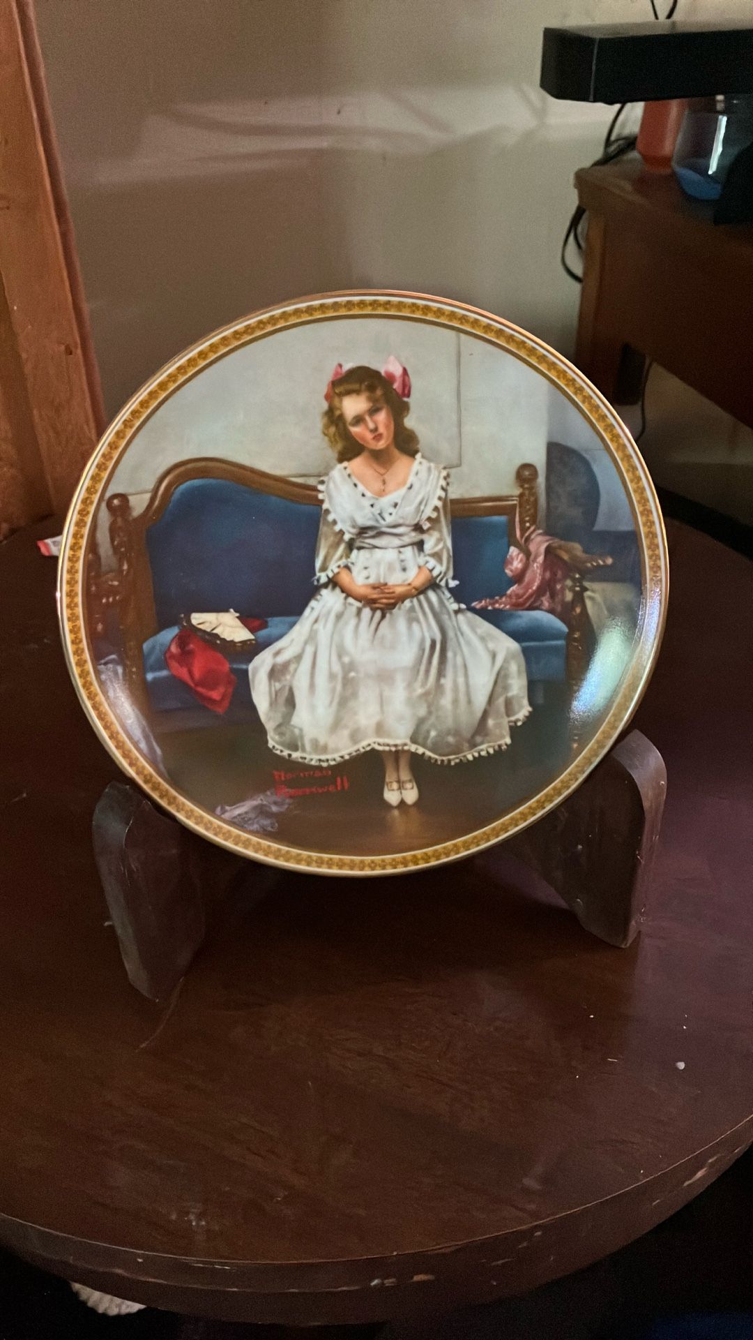 Norman Rockwell Collector Plates Knowles China Co.